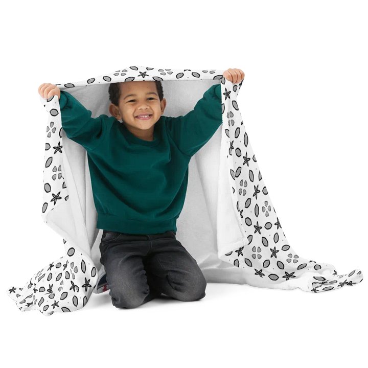 Floral Fusion Throw Blanket product image (1)
