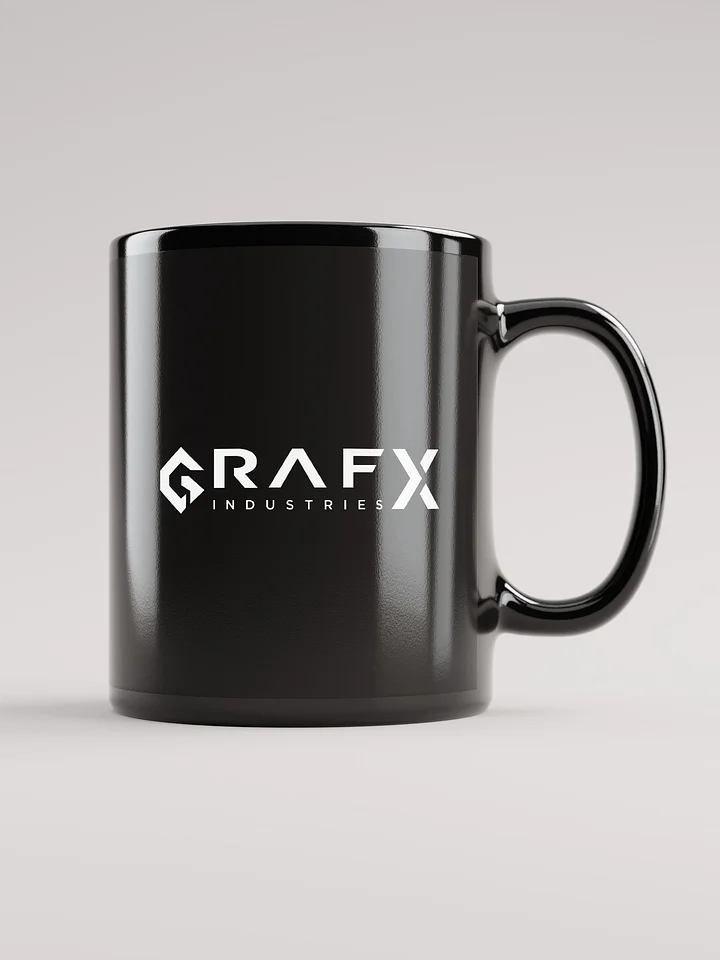 GFX Motion | GFX Industries - Black Mug - White Logo product image (1)
