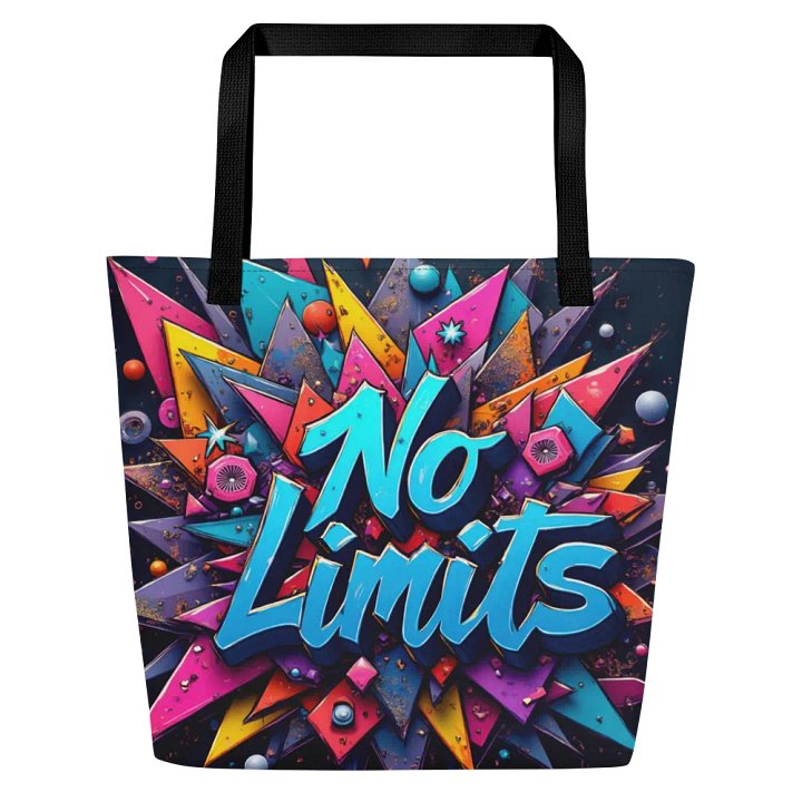 No Limits Graffiti Tote Bag product image (1)