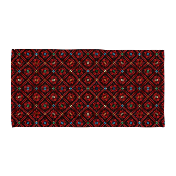 Red Tatreez Towel product image (2)