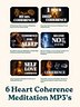 Heart Coherence Meditation Bundle — 6 Guided MP3s