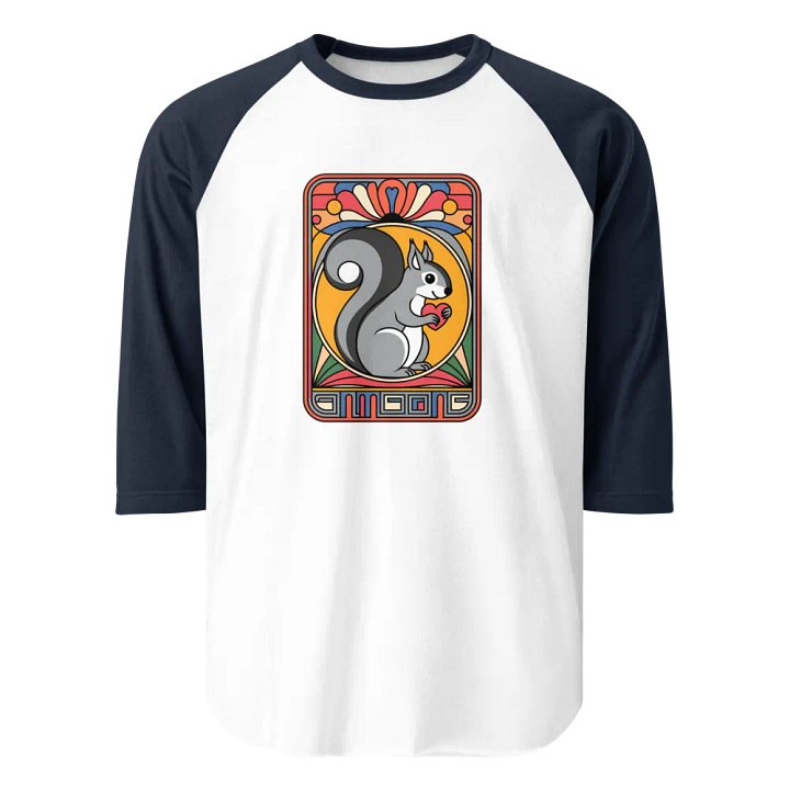 Love Struck Squirrel Raglan Tee product image (1)