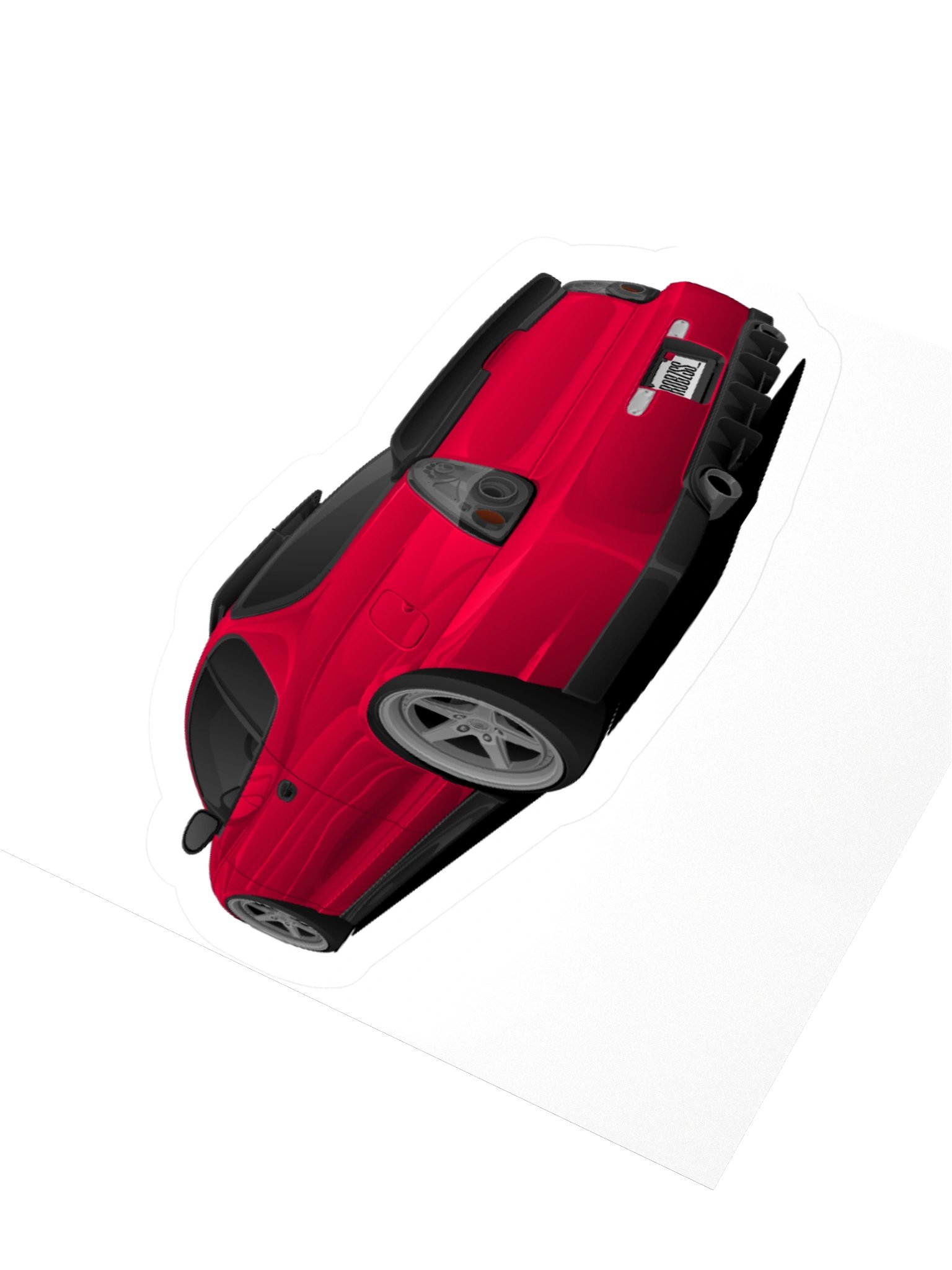 Monte Carlo Back Sticker product image (3)