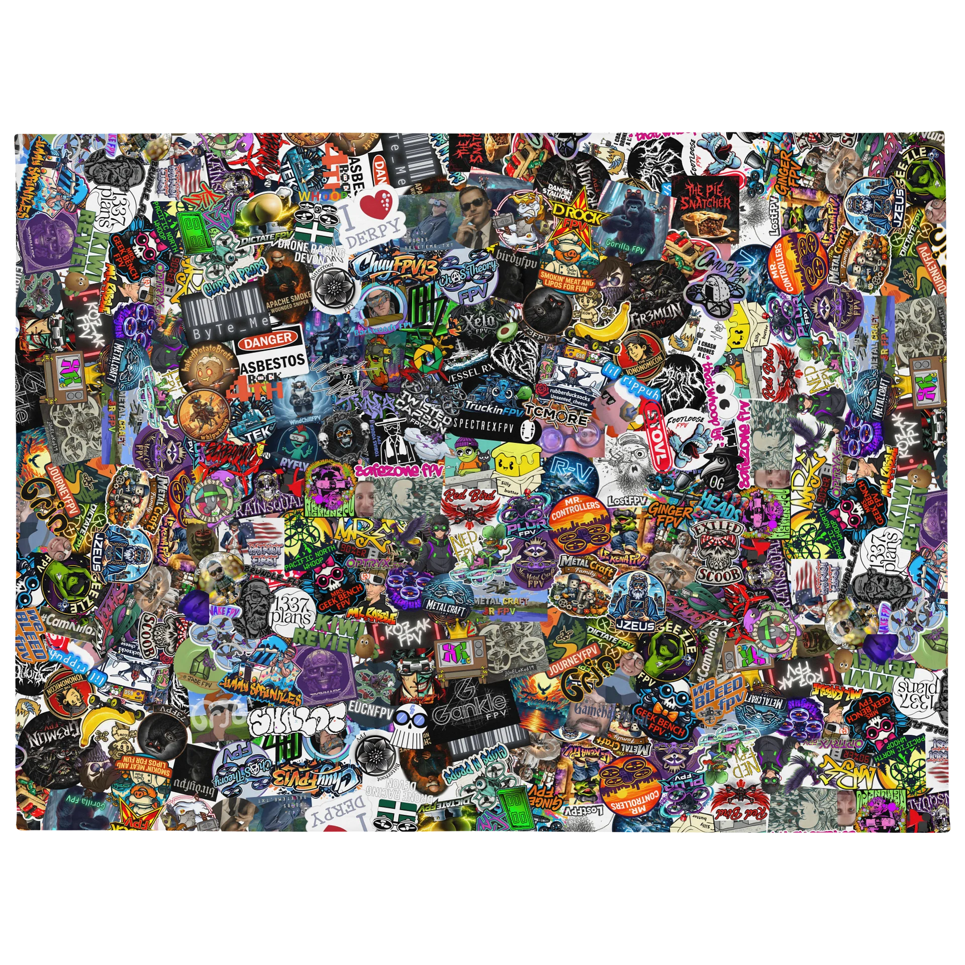 2026 Sticker Bomb Blanket product image (1)