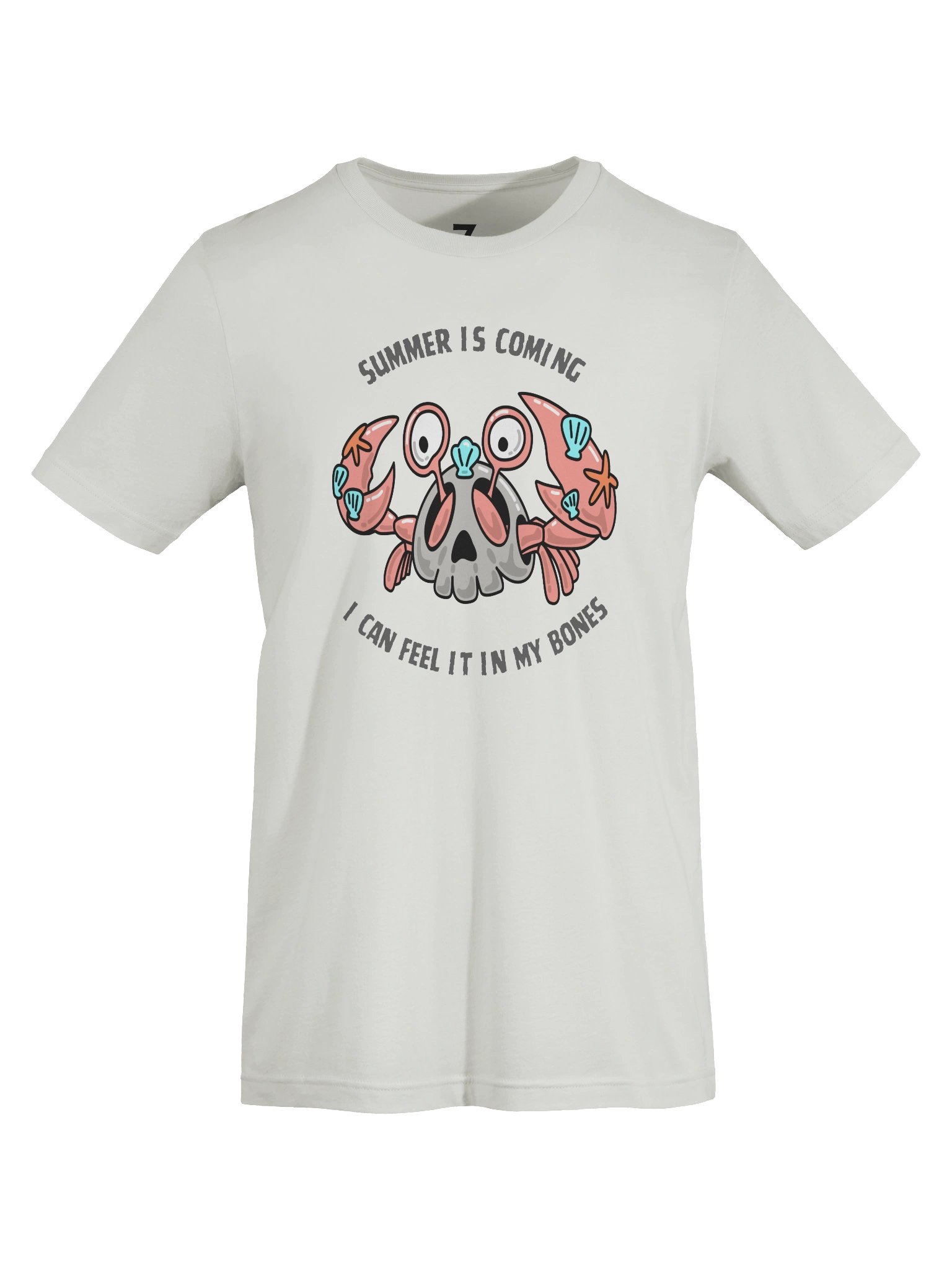 Summer Is Coming, I Can Feel It In My Bones — Skull Crab T-Shirt product image (5)