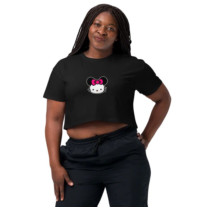 Hello Kitty x Minnie Crop Top (Pink Bow) product image (15)