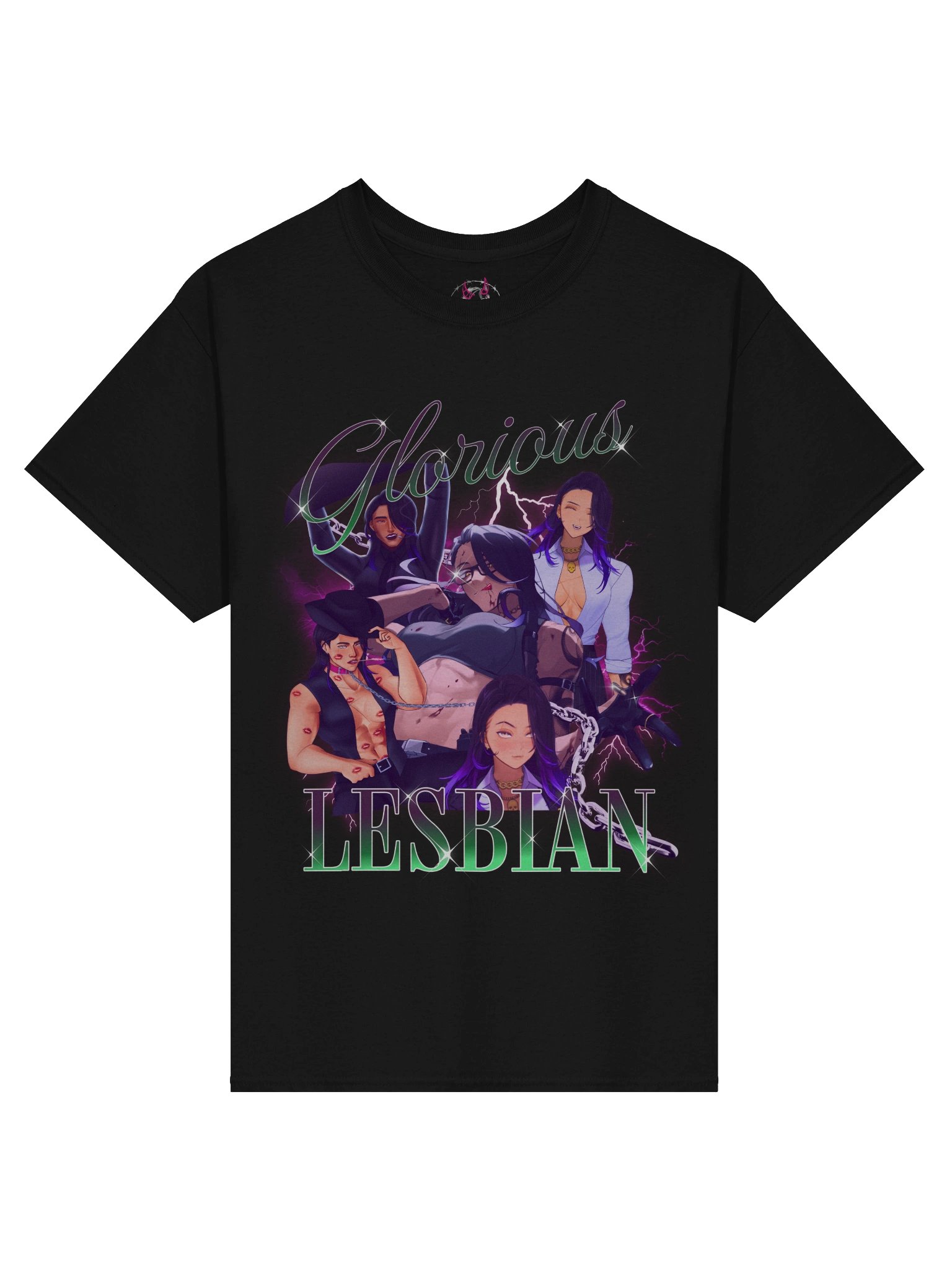 GLORIOUS LESBIAN TEE product image (1)