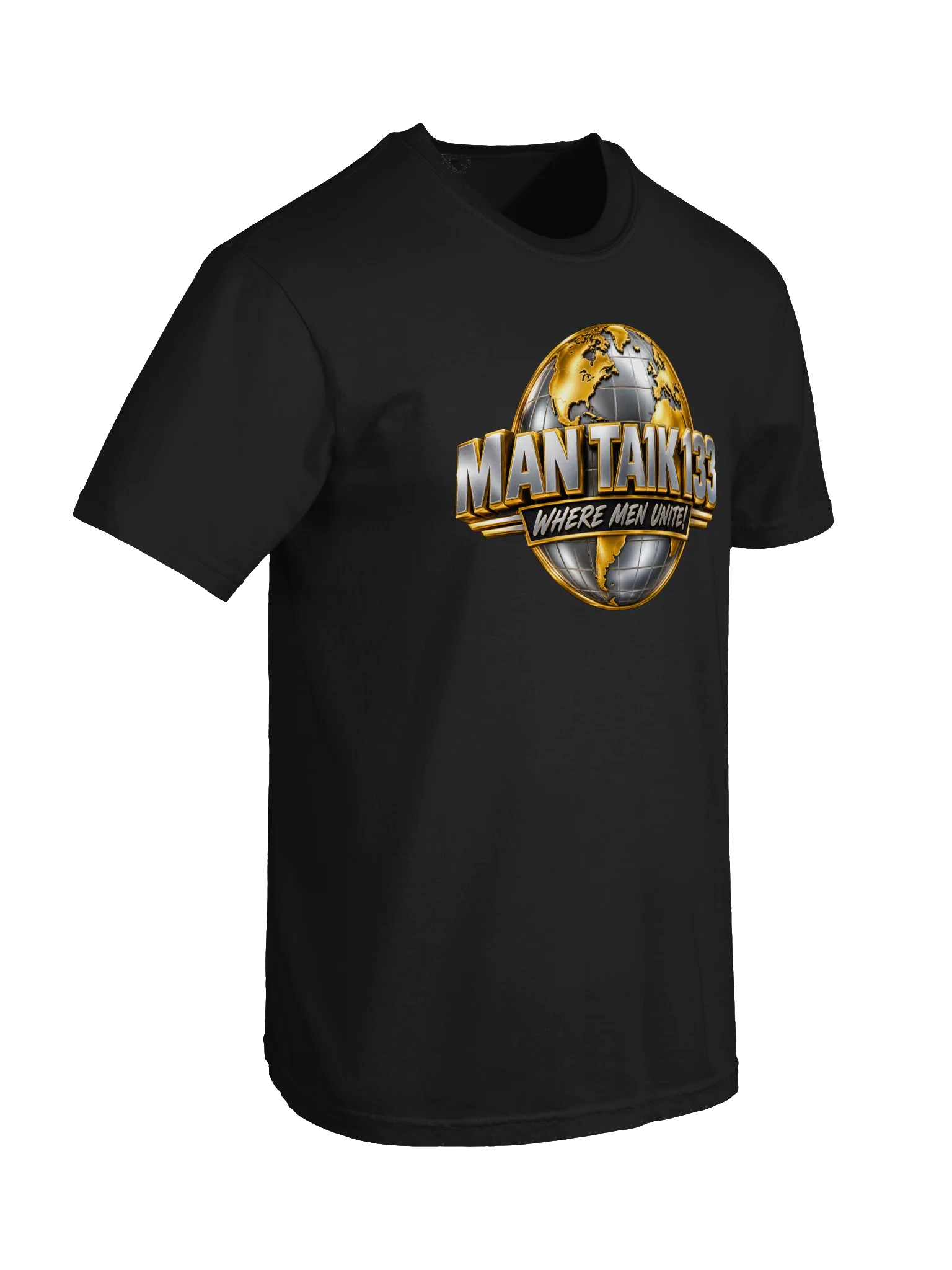 Man Ta1k 133 “Where Men Unite!” Global Brotherhood Premium T-Shirt | Inspirational Streetwear product image (34)
