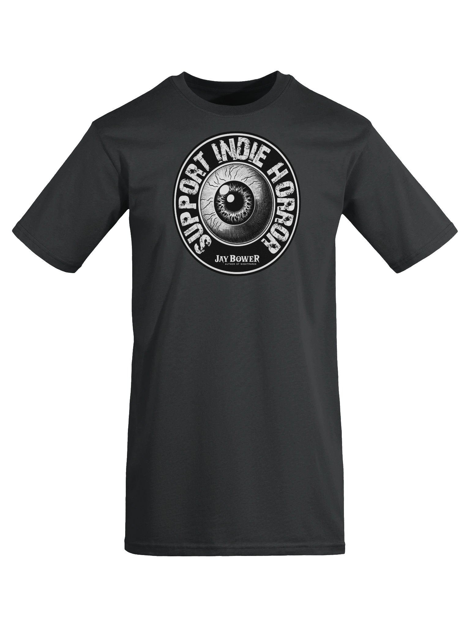 Support Indie Horror - Eyeball Design T-Shirt product image (5)