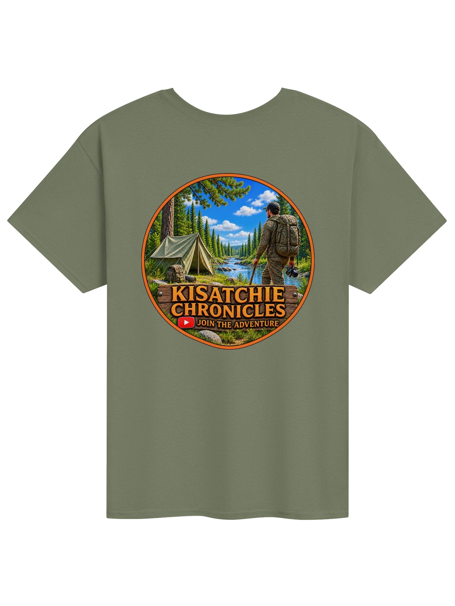 Kisatchie Chronicles Camping Graphic Tee product image (2)