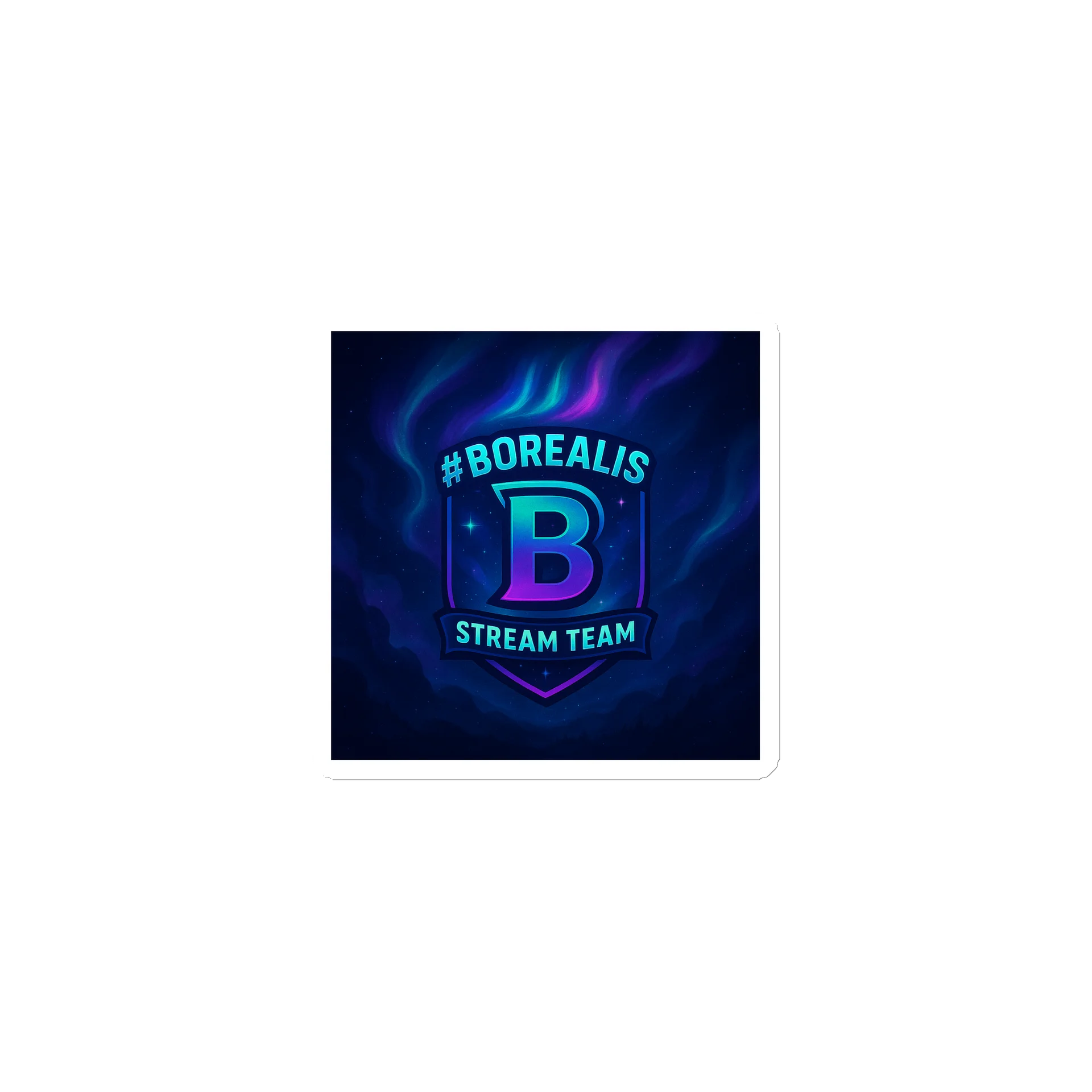 Borealis Stream Team Magnet product image (1)