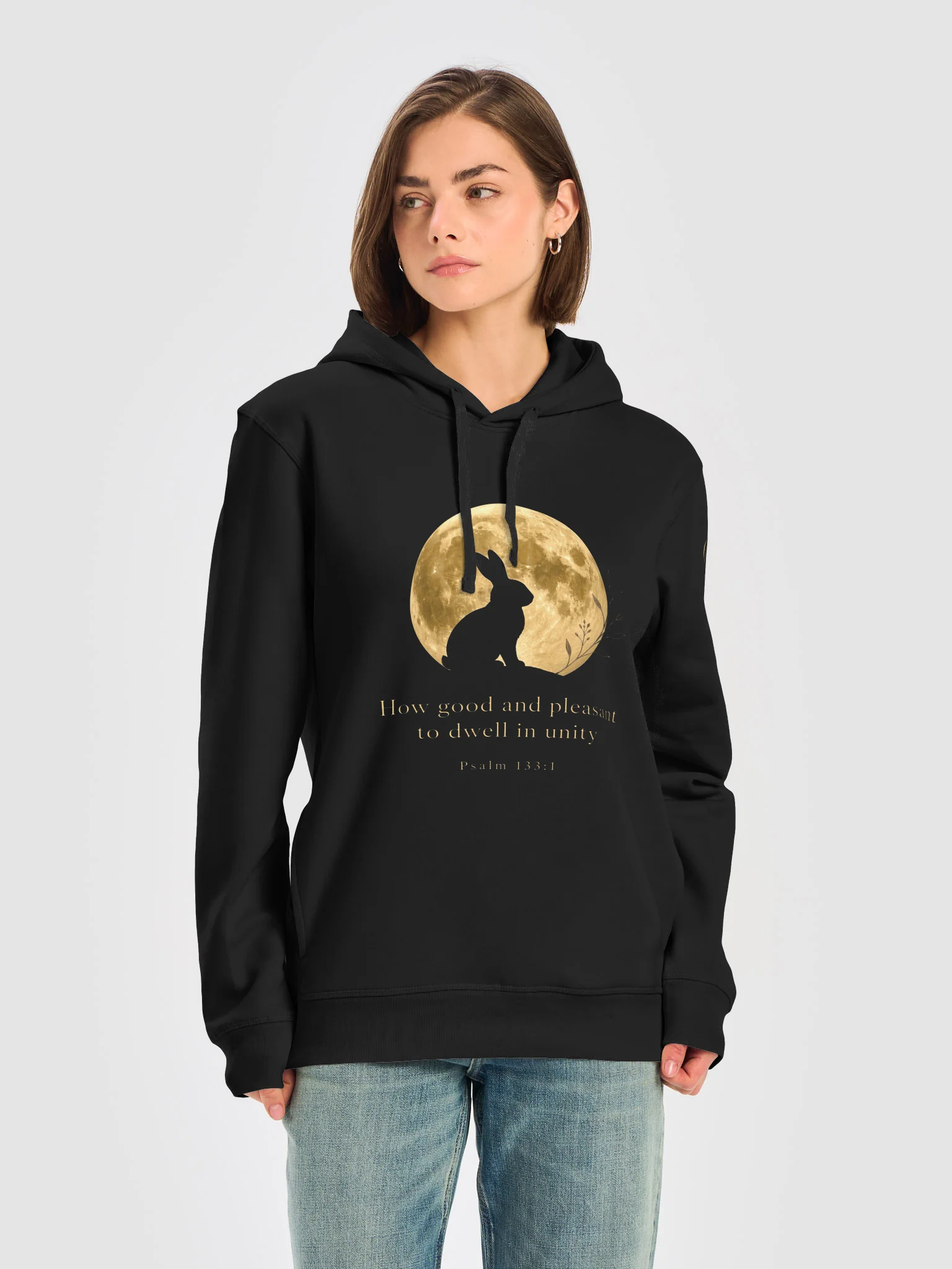 Moonlight Bunny Hoodie - Unisex product image (5)