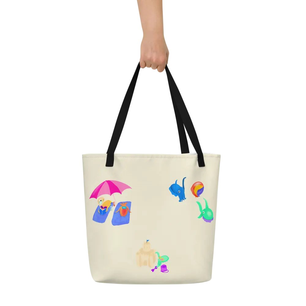 Cuttlefish Beach Doodles Tote product image (6)