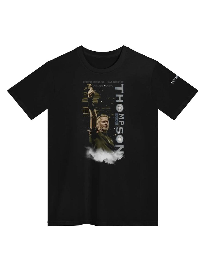MP Thompson Hipodrom Zagreb Gold EDITION oven Pattern Unisex T-Shirt product image (1)