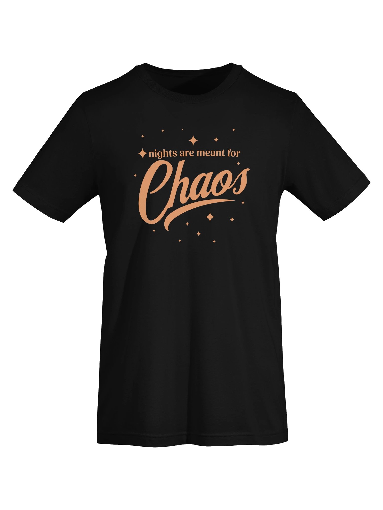 Nights Are Meant For Chaos T-shirt (Orange) product image (5)