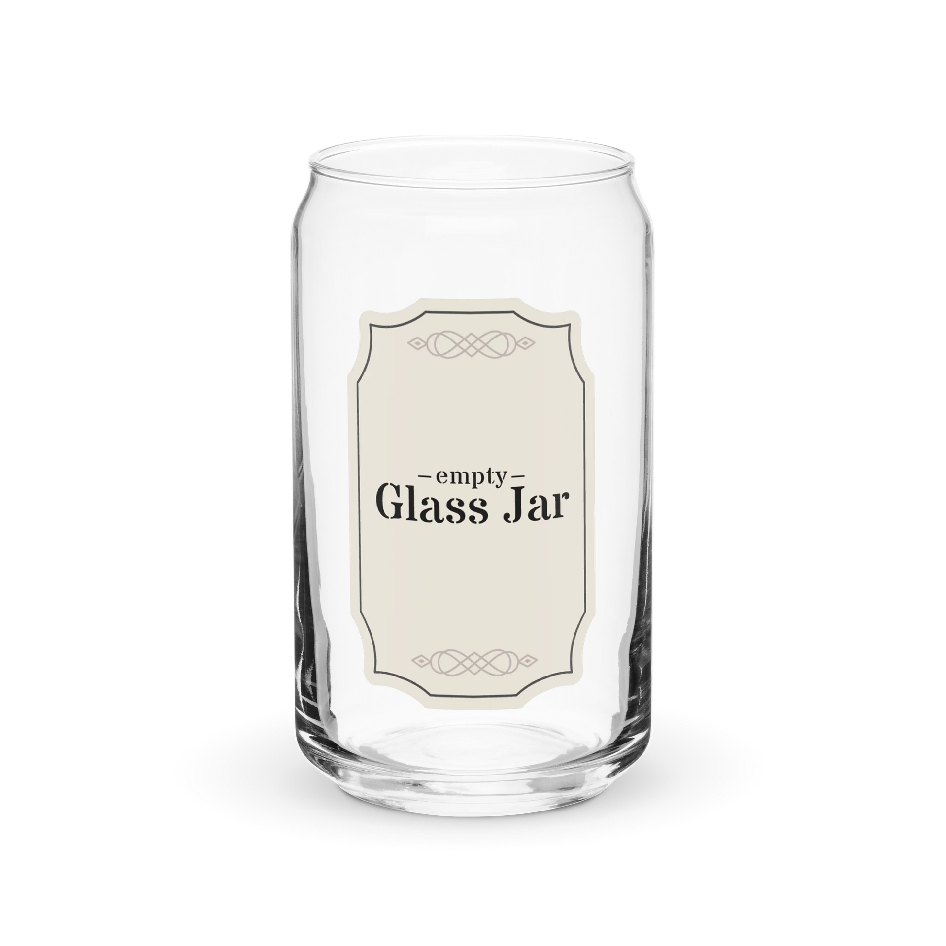 Empty Glass Jar product image (2)