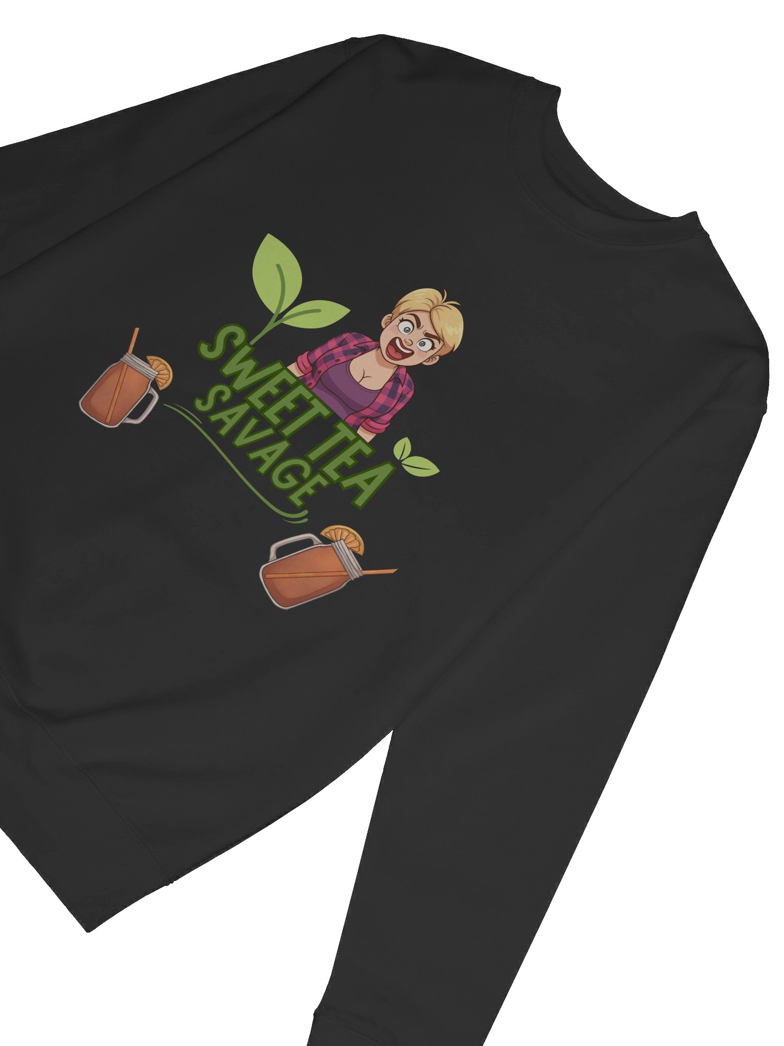 Sweet Tea Savage Unisex Sweatshirt 🍹💄 product image (57)