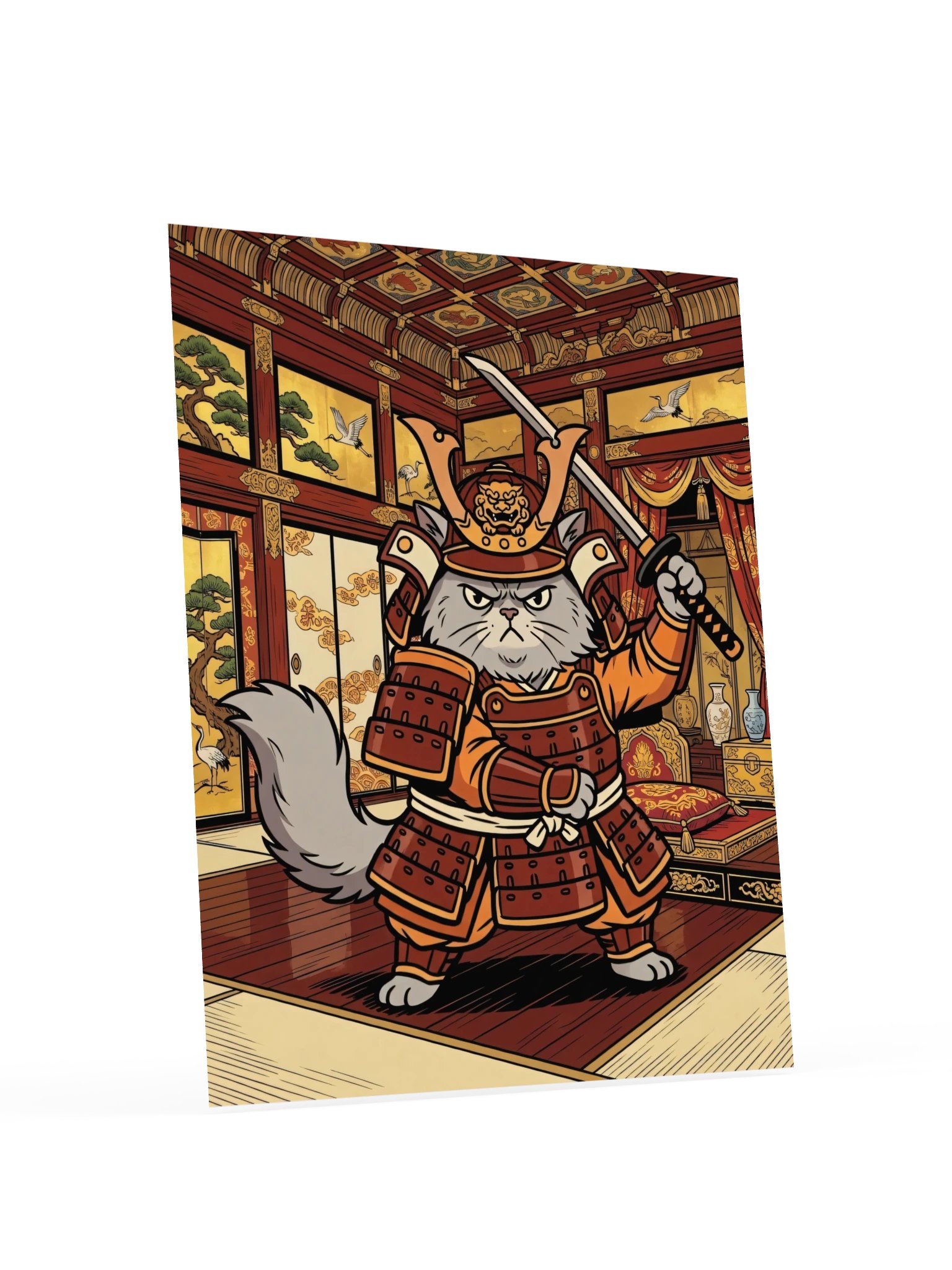 Shogun Cat Poster product image (18)