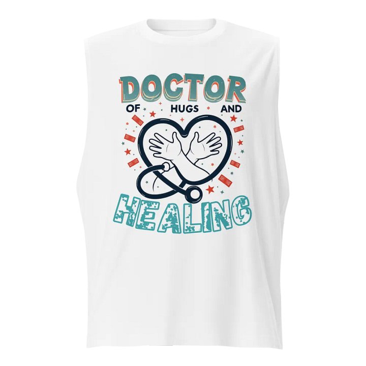 Doctor of Hugs Muscle Tank product image (1)