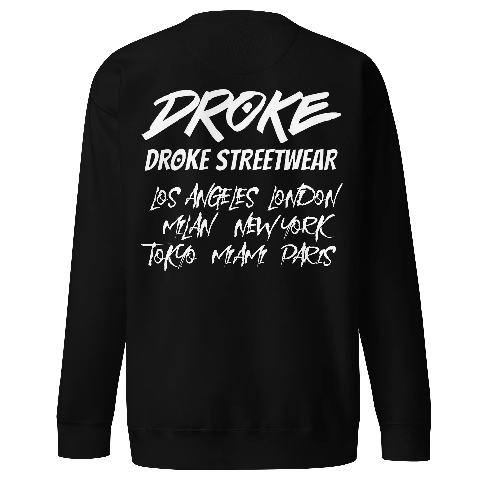 DROKE - White D-DS Logo Sweatshirt product image (4)