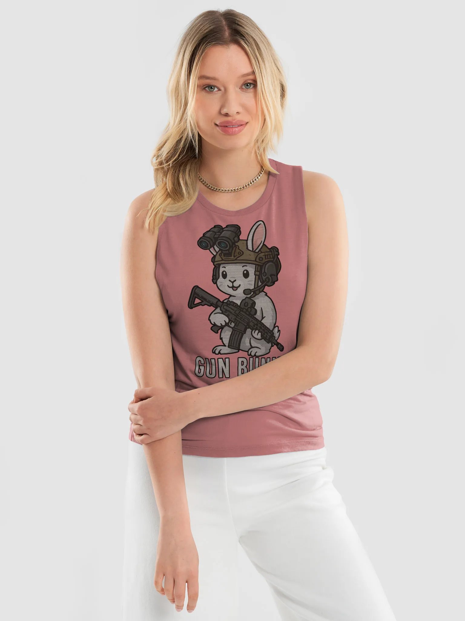Women's Gun Bunny Tank product image (3)
