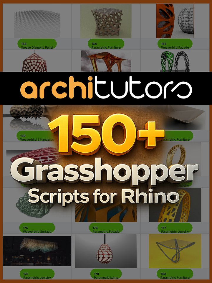 150+ Parametric Scripts for Rhino & Grasshopper product image (1)