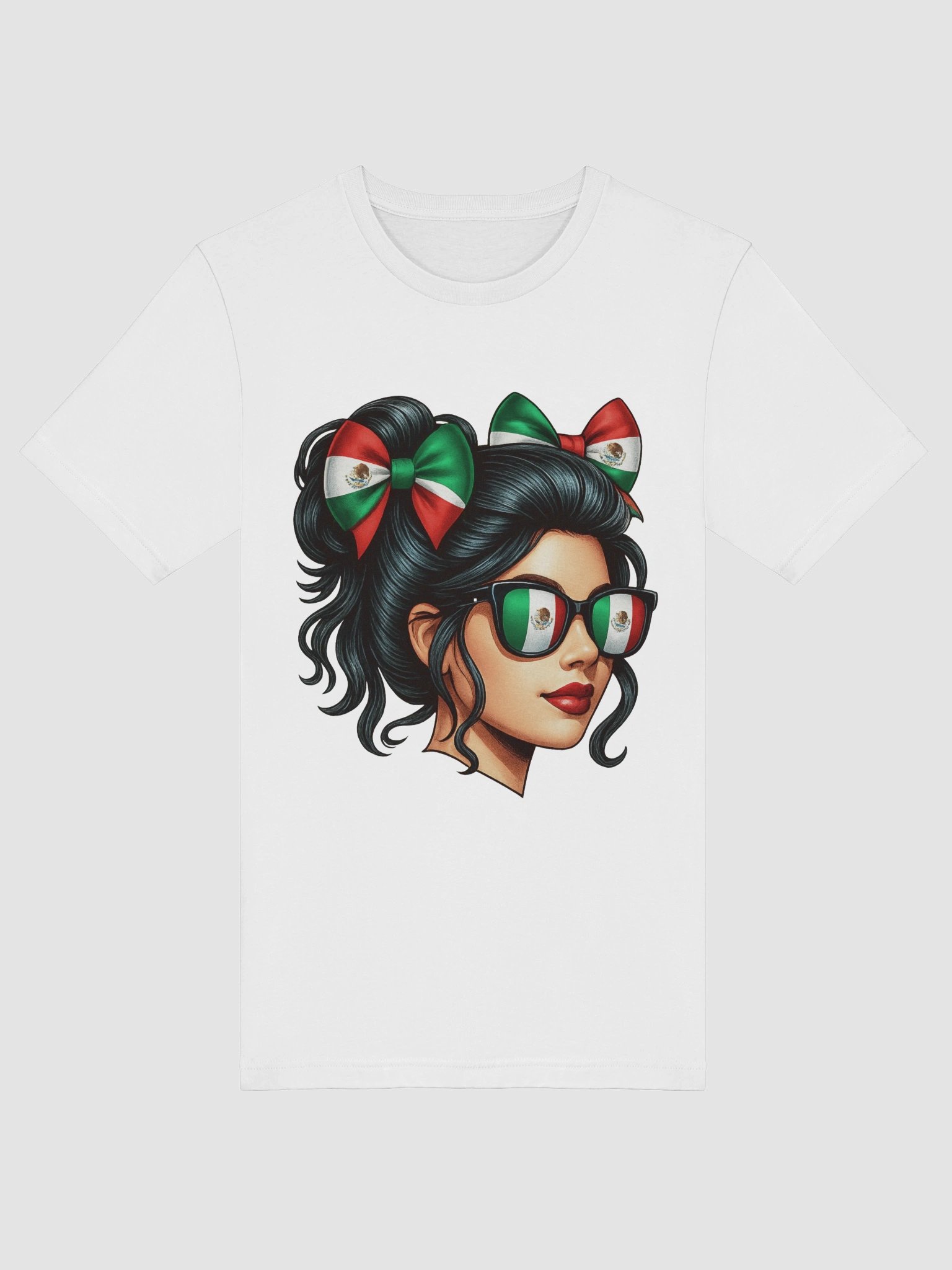 Mexican Flag Sunglasses Graphic T-Shirt product image (5)