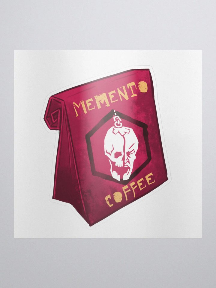 Casual Mori Enjoyer Coffee Sticker product image (1)