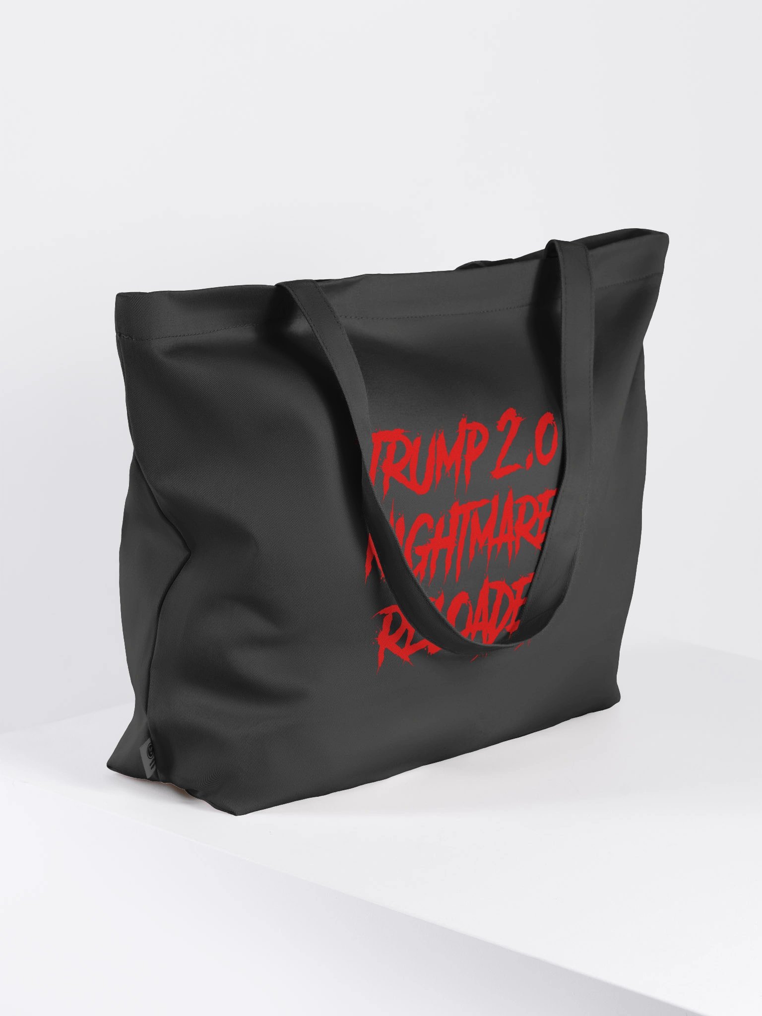 Trump 2.0 Nightmare Tote Bag - Canvas Grocery Bag product image (4)