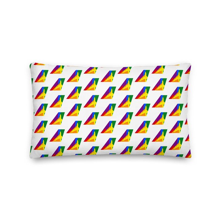 💤 Premium Flight Pillow - Limited Edition Pride Tailfin product image (1)