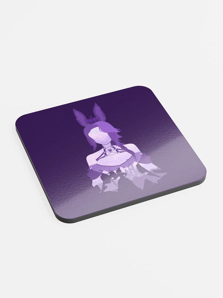 Silhouette of a Boba Bunny Coaster product image (2)