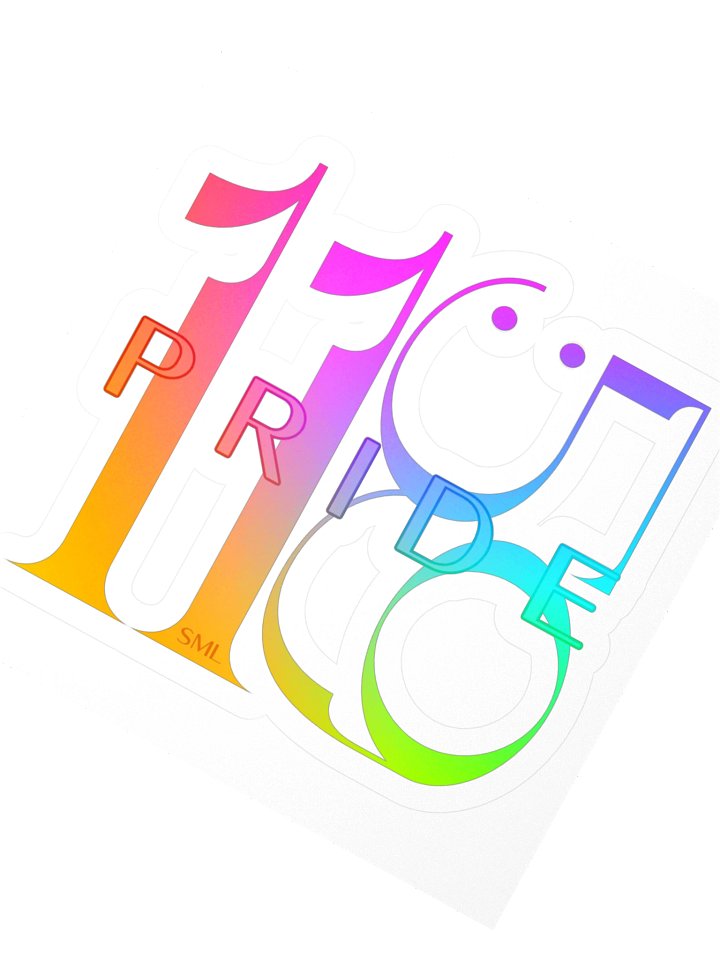 eleven:fiftynine PRIDE Sticker product image (2)