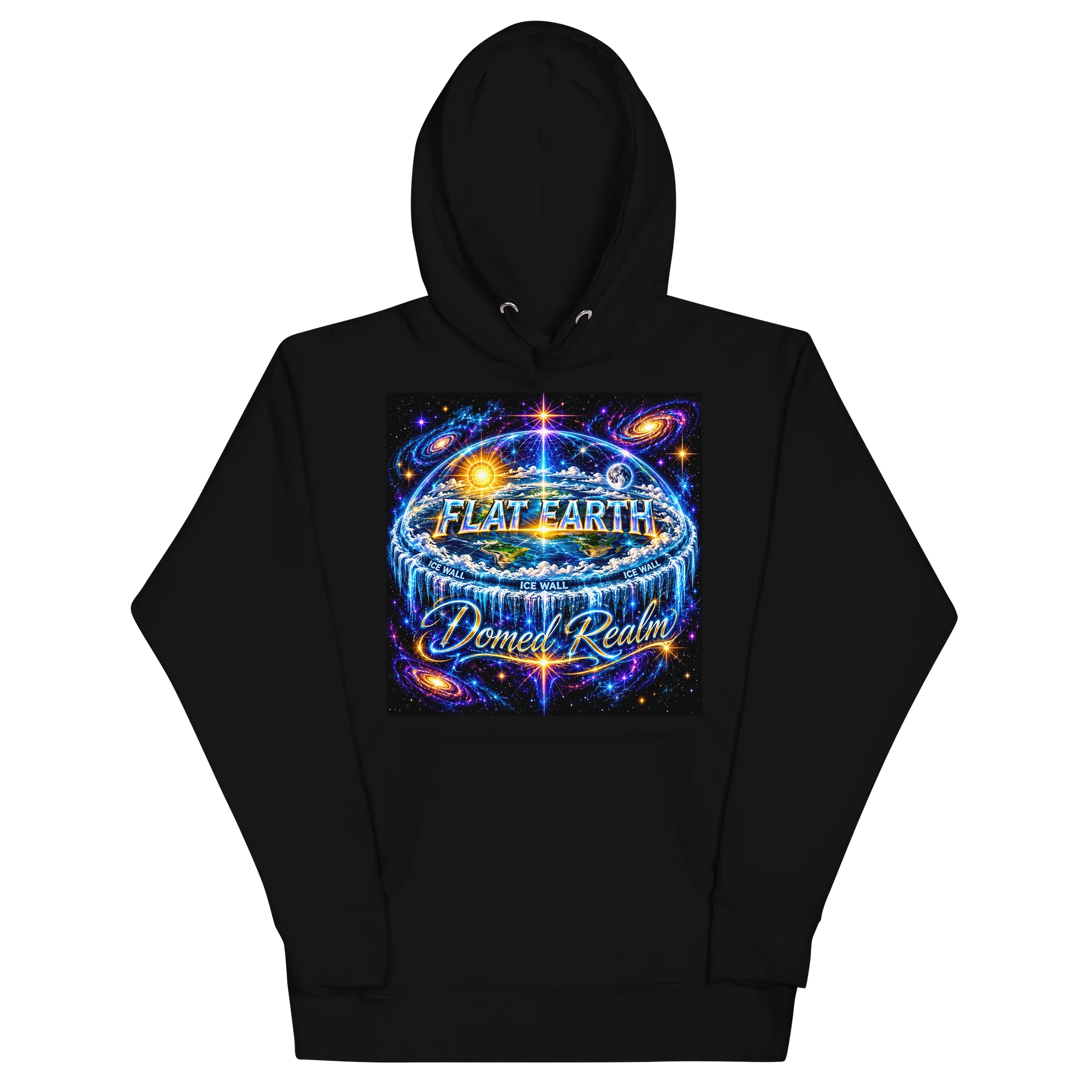 Celestial Flat Earth Unisex Hoodie product image (2)