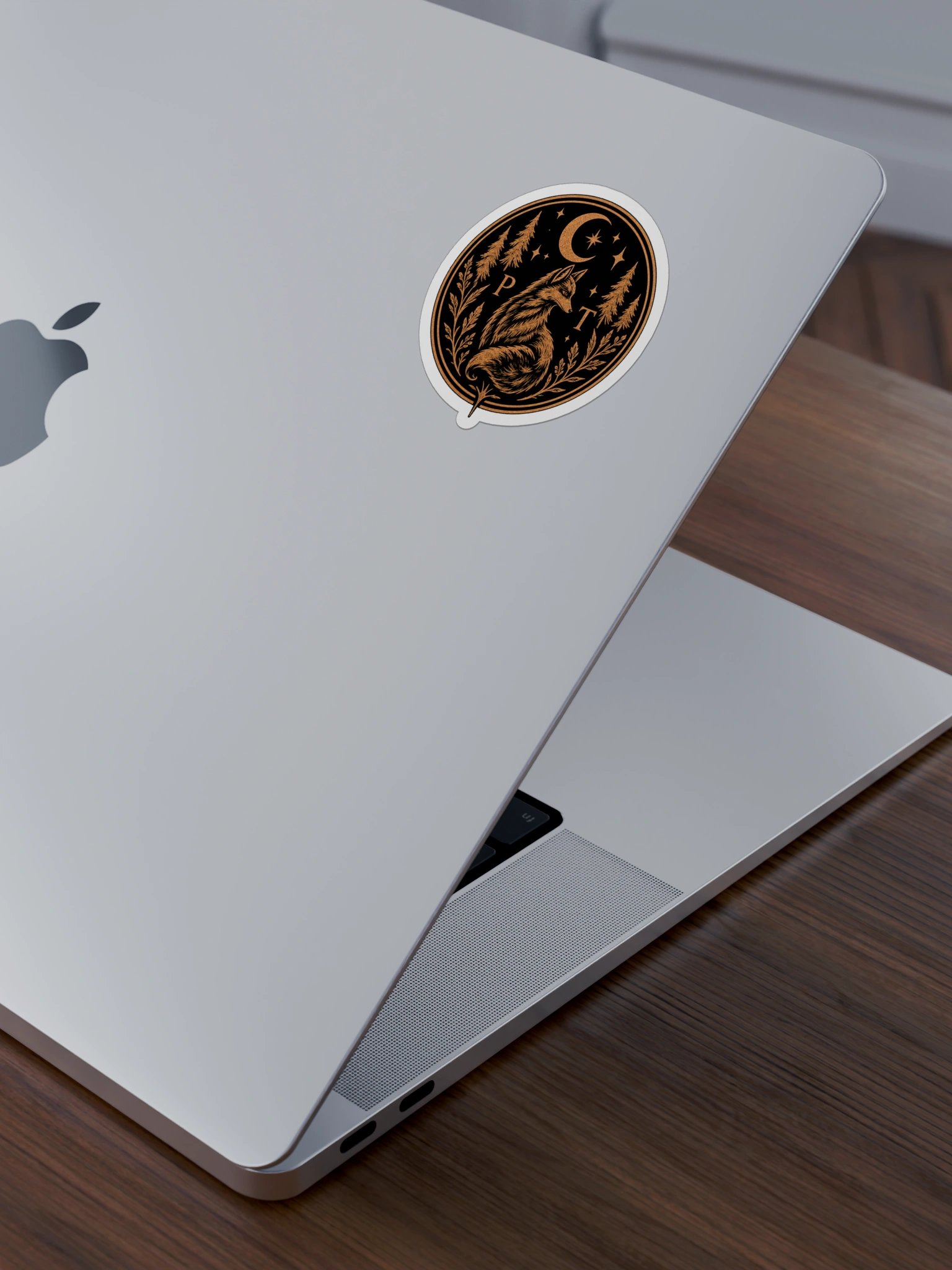 Fox Moon Crest Sticker product image (5)
