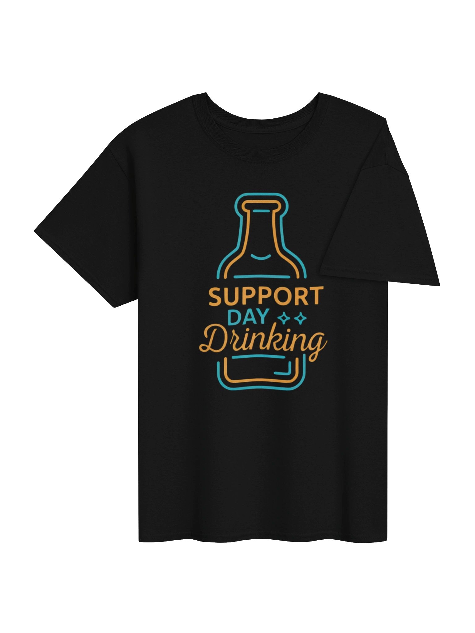 Support Day Drinking Shirt – Funny Beer Lover Graphic T-Shirt product image (45)