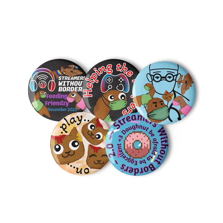 Limited Edition Feeding Frenzy Fundraiser Pin Set product image (2)