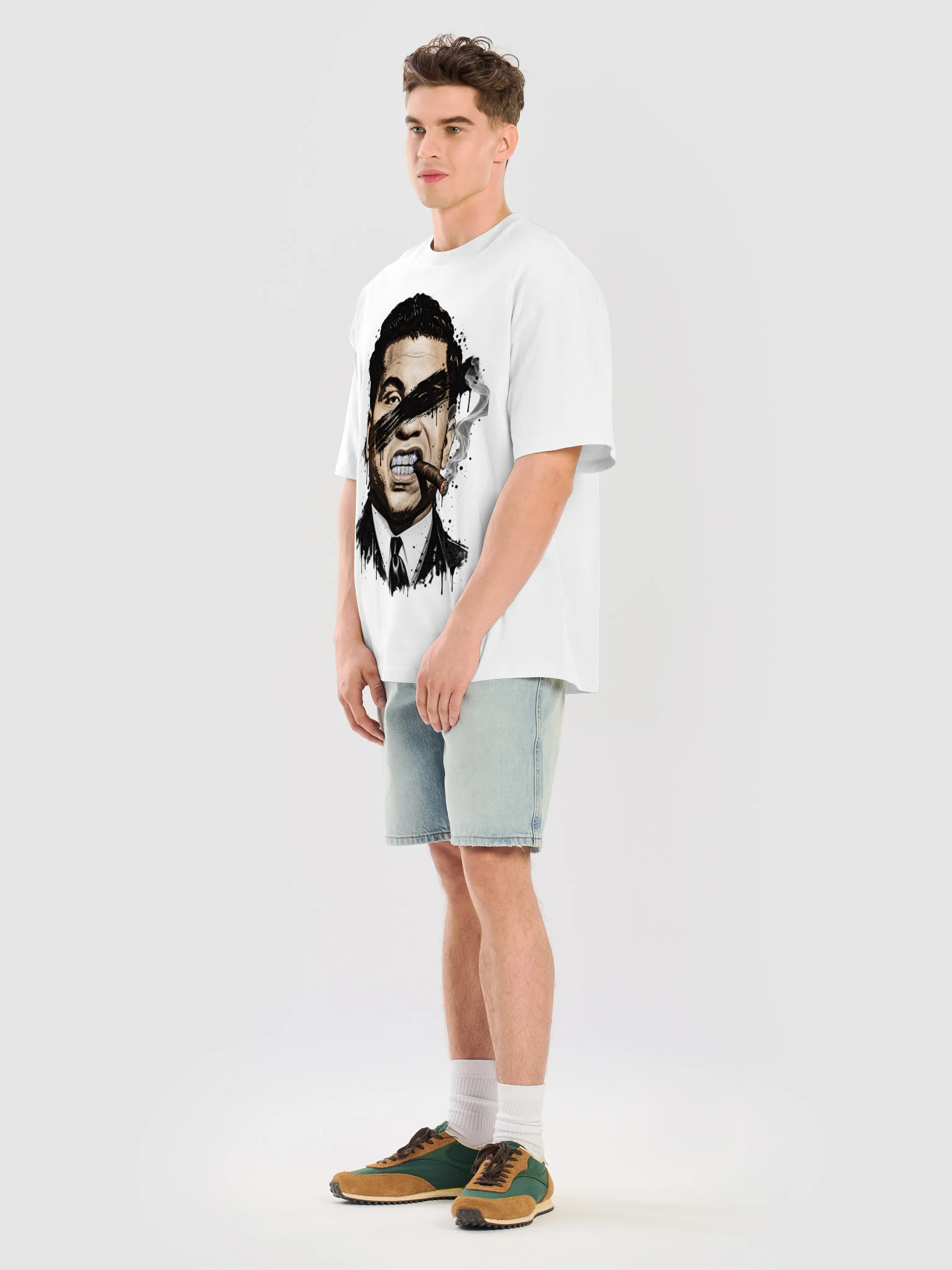 Lucky Luciano Vintage Portrait T-Shirt product image (7)