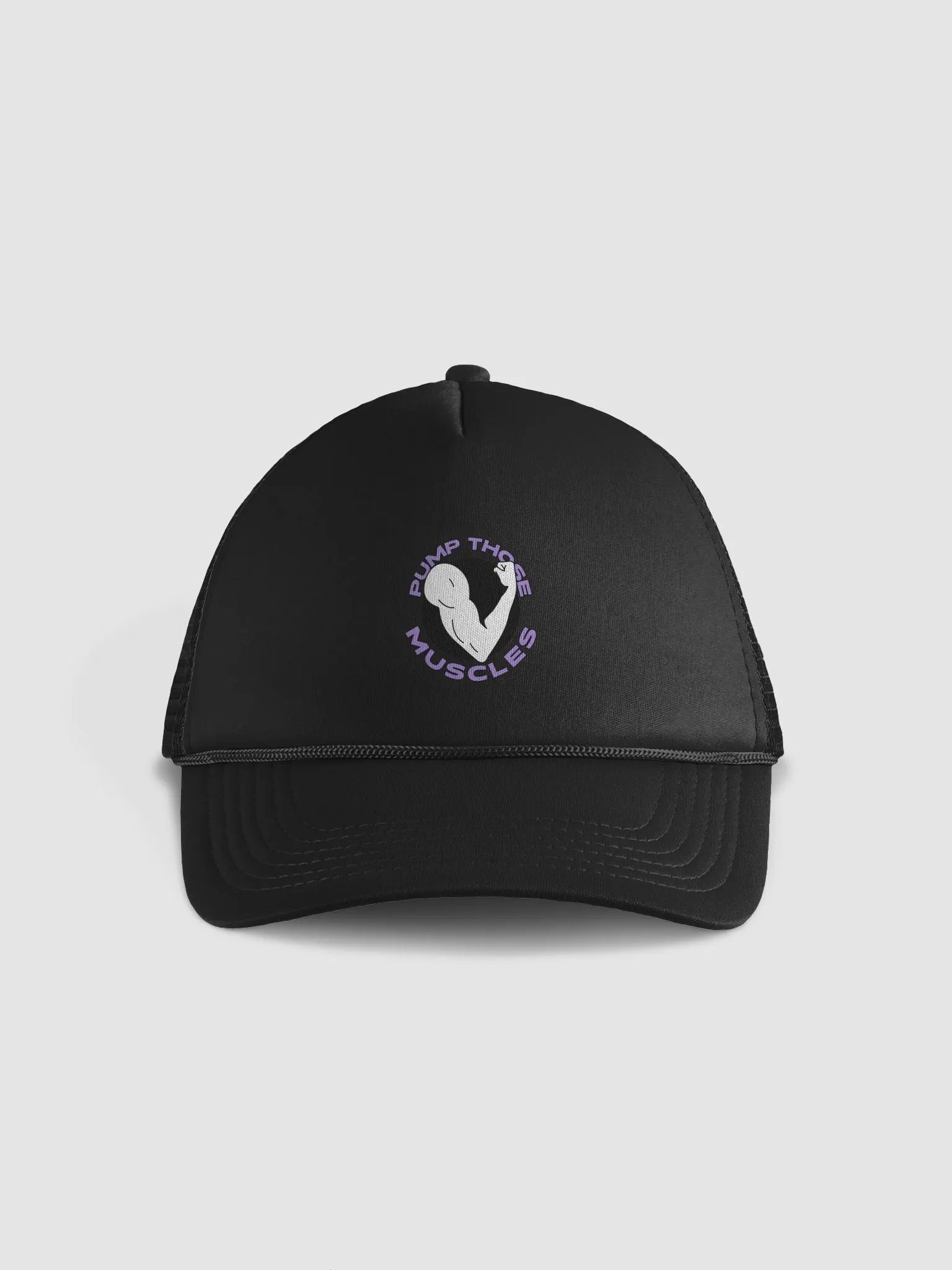 PUMP THOSE MUSCLES Foam Trucker Hat product image (1)
