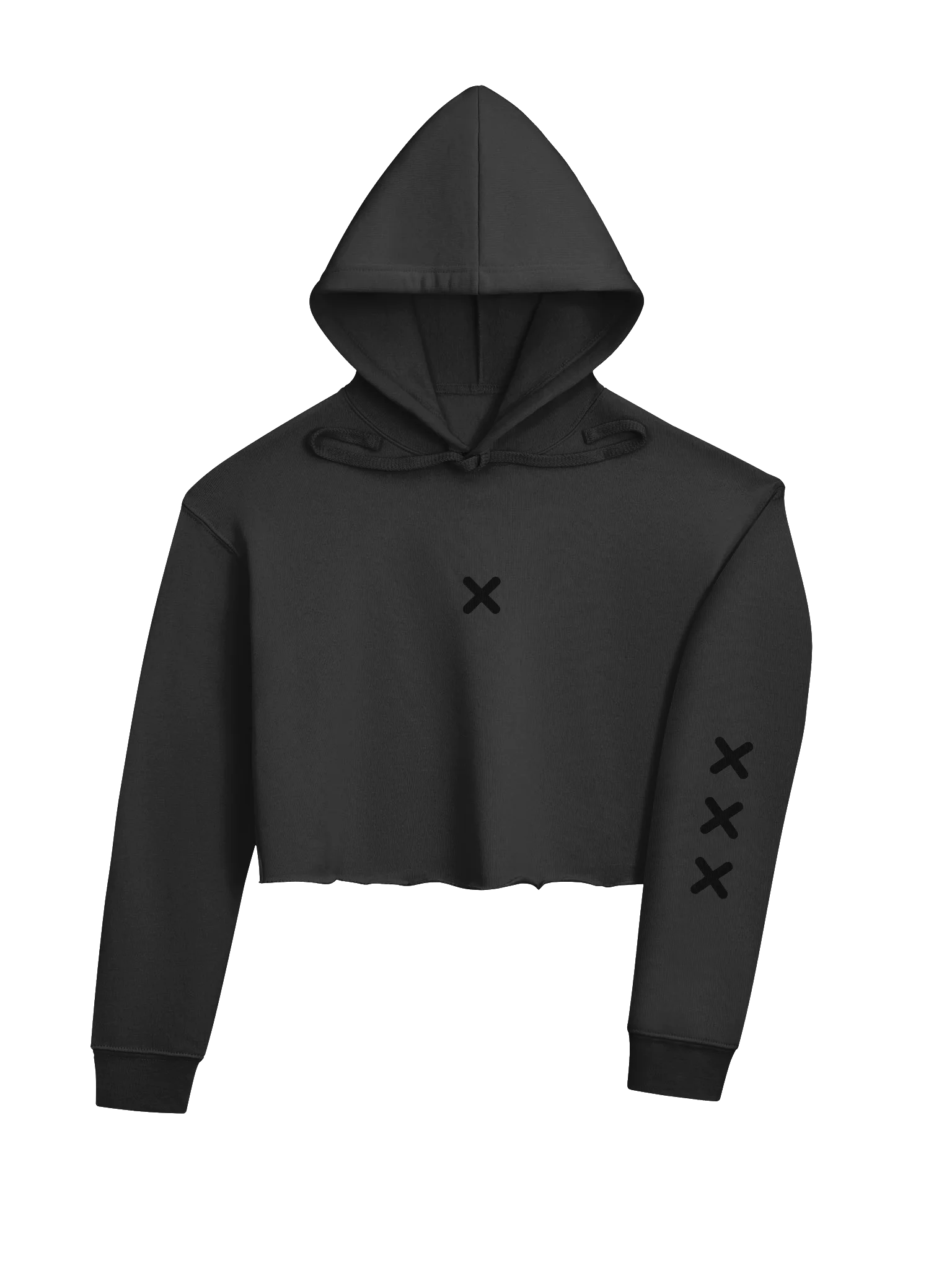 FMB | Jetlag Mark X Crop Hoodie Black product image (4)