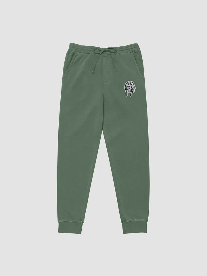 In My Head embroidered pigment sweatpants (bubble design) product image (2)