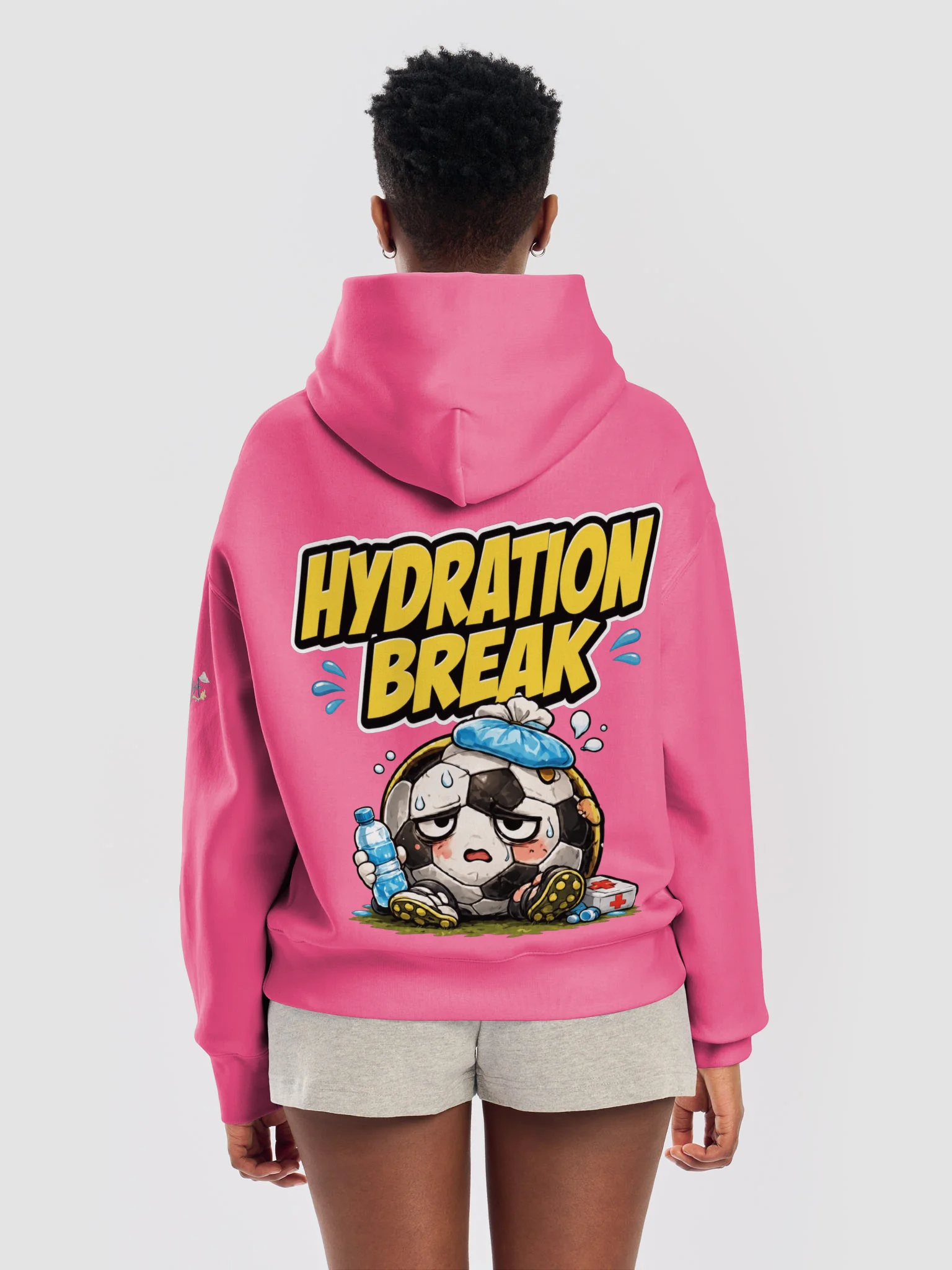 soccer Women's Relaxed Hoodie product image (14)