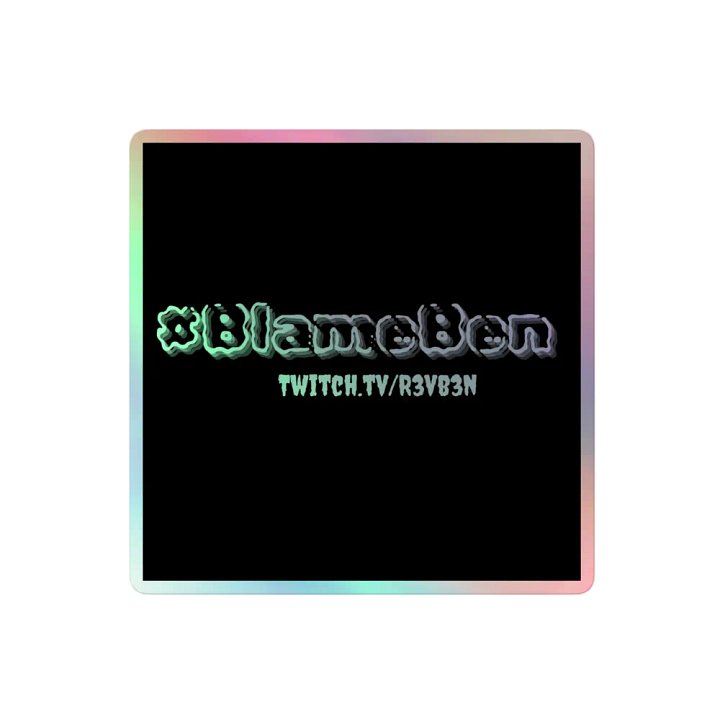 #BlameBen Sticker product image (2)