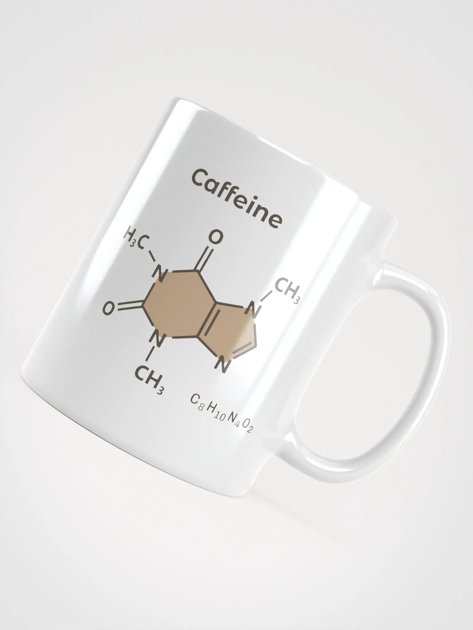 Caffeine Chemical Structure - Ceramic Mug product image (11)