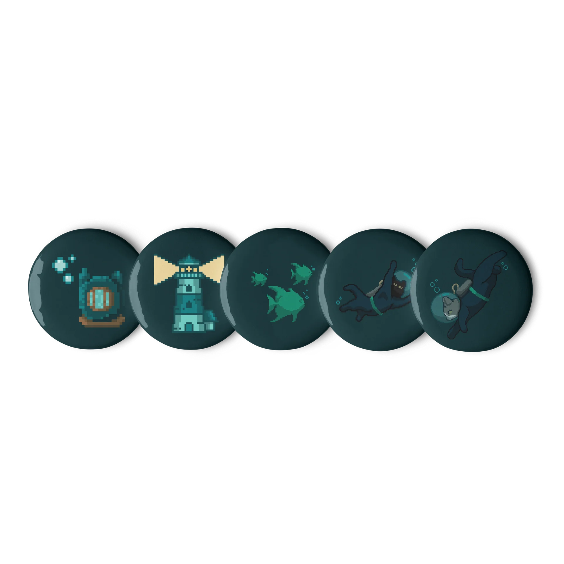 ｡° deep dive pin collection °｡ product image (1)