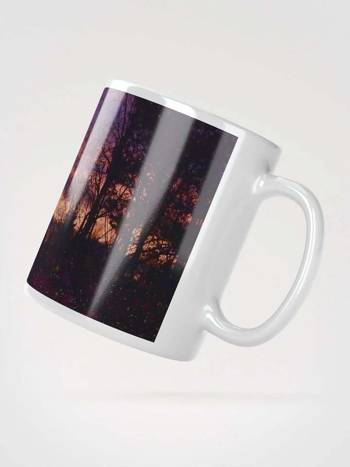 White Glossy Mug: Purple Fall Wolfstar product image (4)