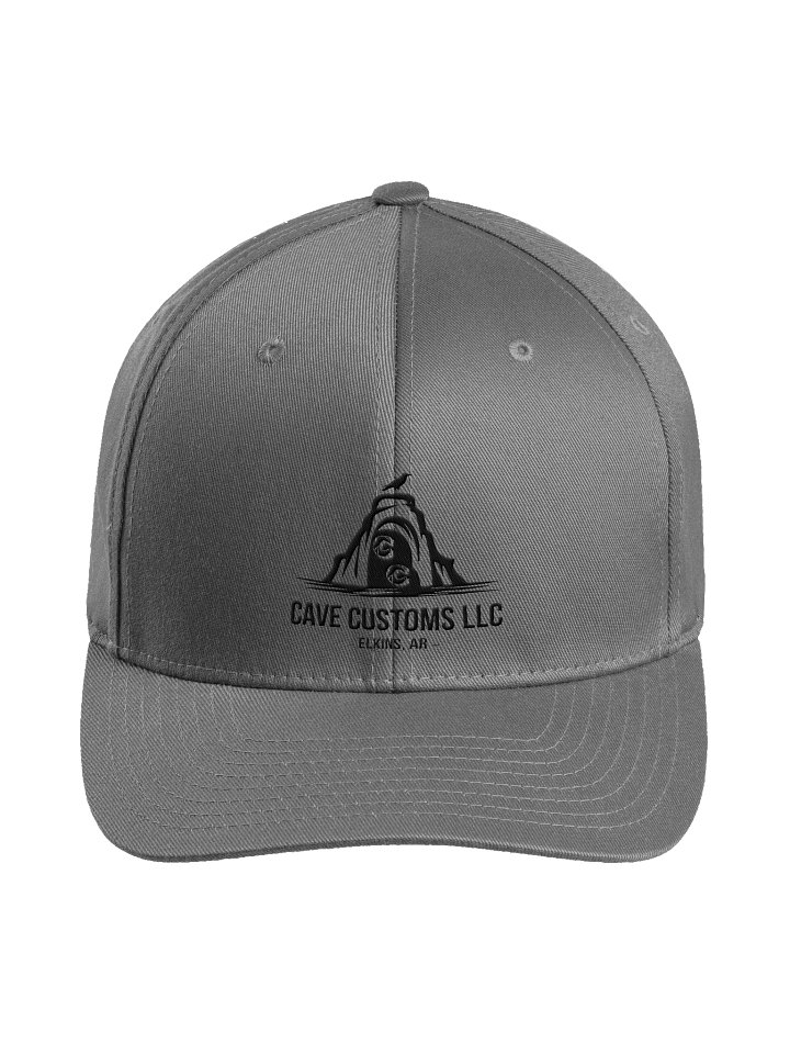 Cave Customs Black Logo Flexfit Cap product image (43)