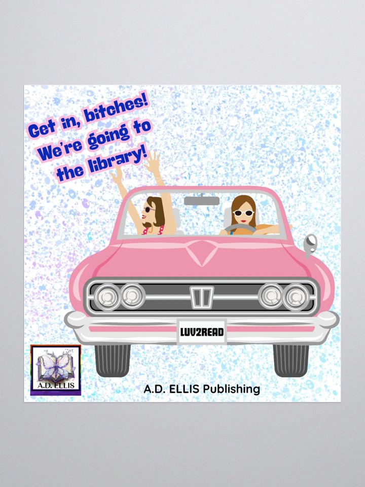 Library Sticker product image (2)