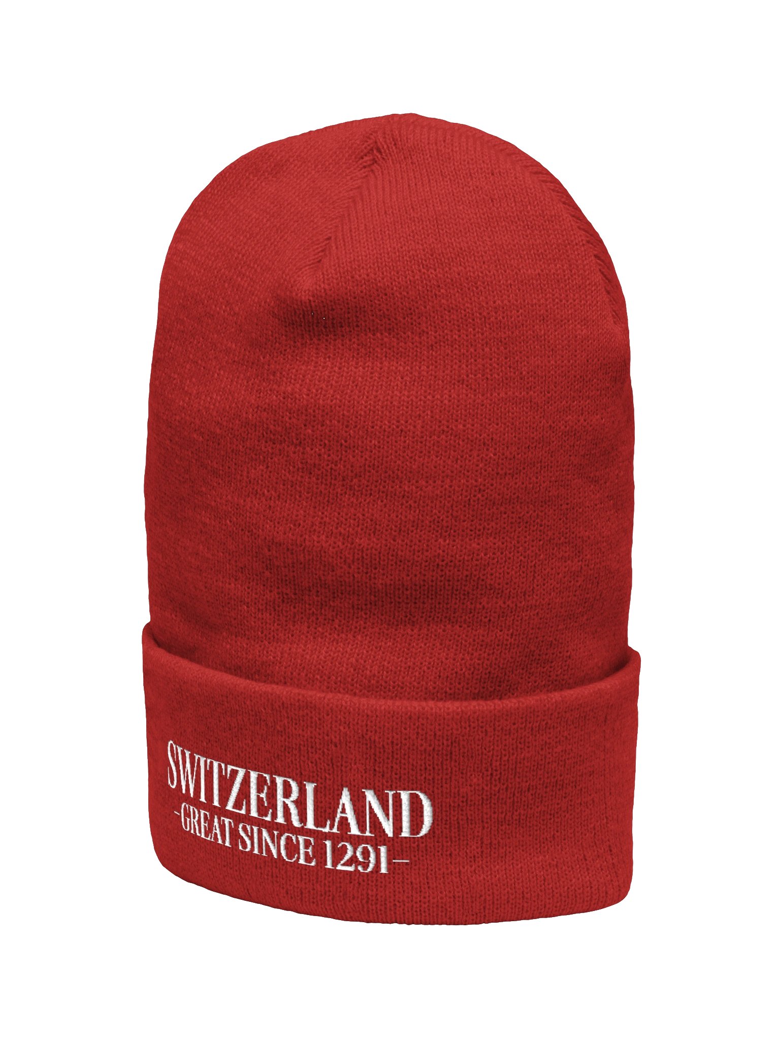 Switzerland Great Since 1291 Beanie – Schweizer Wintermütze product image (62)