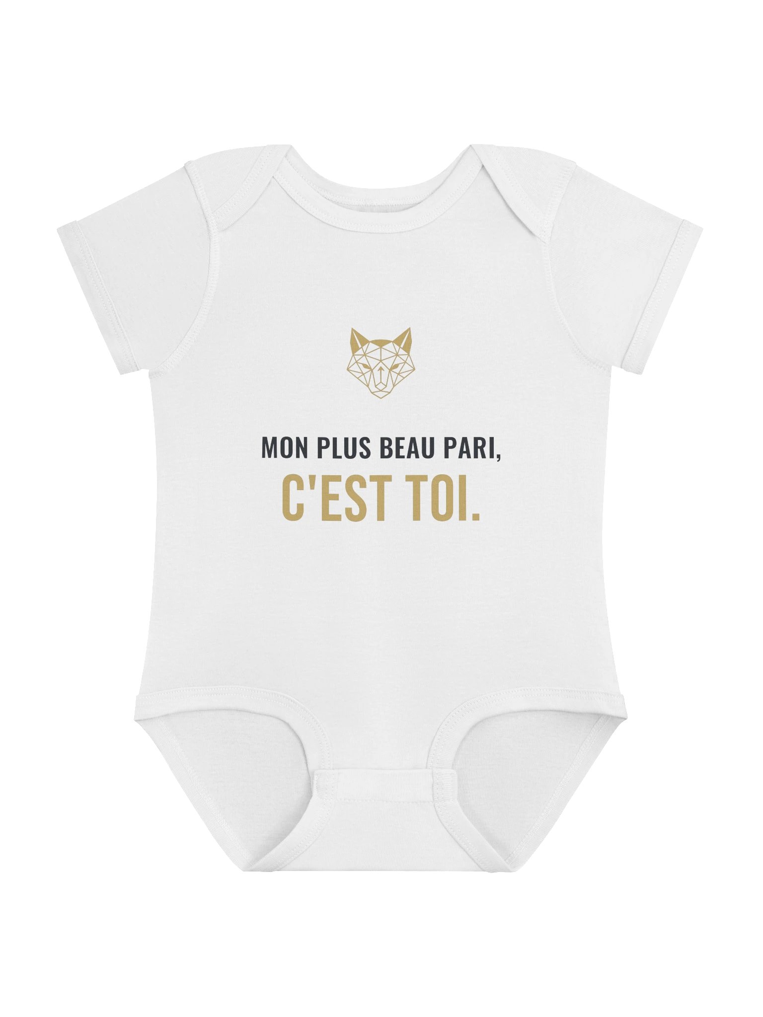Body bébé — « Mon plus beau pari, c'est toi » product image (1)