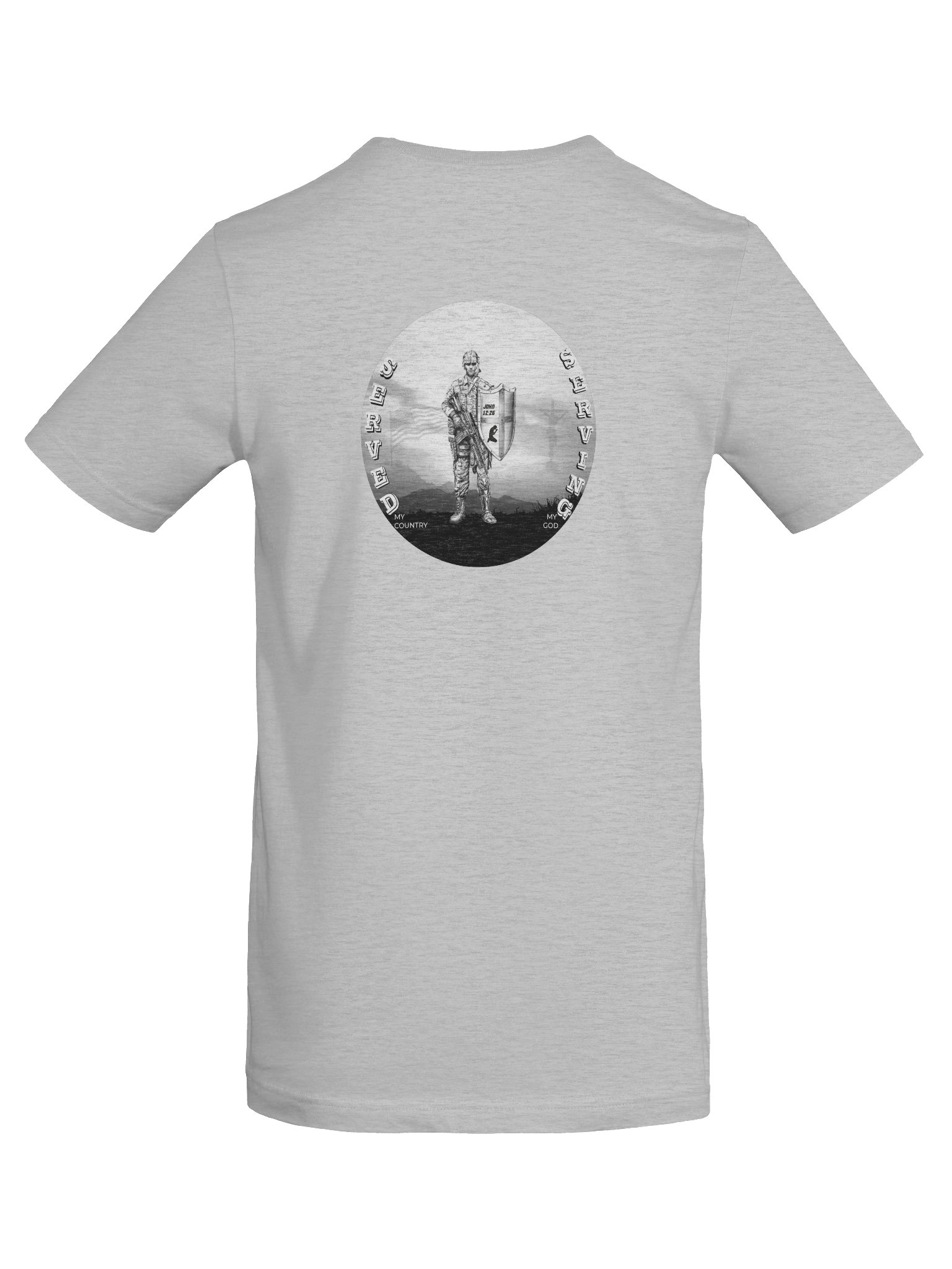 Served/Serving (front/back short sleeve tee) product image (8)